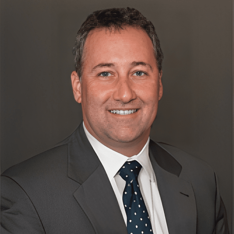 Smiling man in a business suit